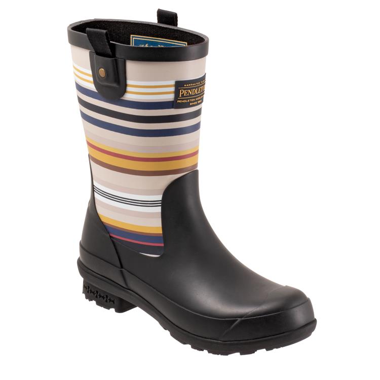 Bridger Stripe Mid Boot Black