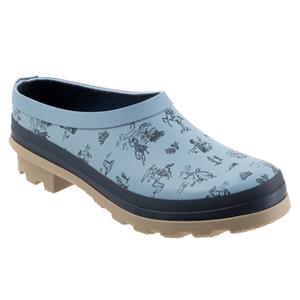 Cow Girl Garden Clog Light Blue