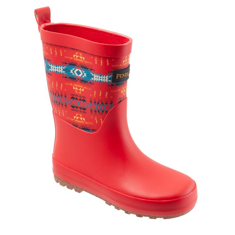 Pilot Rock Mid Boot Red